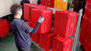 Plastic Box Factory in Korea That Machines Make Au