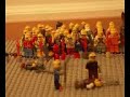 Lego Schlägerei mit Blut und WaffenGemacht von Nils , Flo