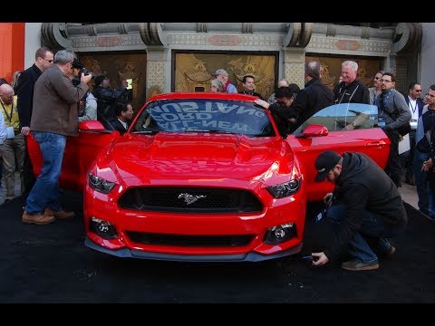 Watch the all new 2015 Ford Mustang GT Debut in Hollywood