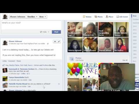 how to remove friends on facebook