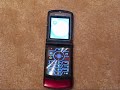 Motorola Razr V3r Demonstration