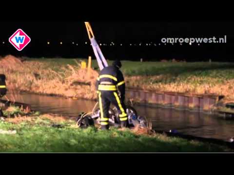 Auto te water Maasland twee dodelijke slachtoffers