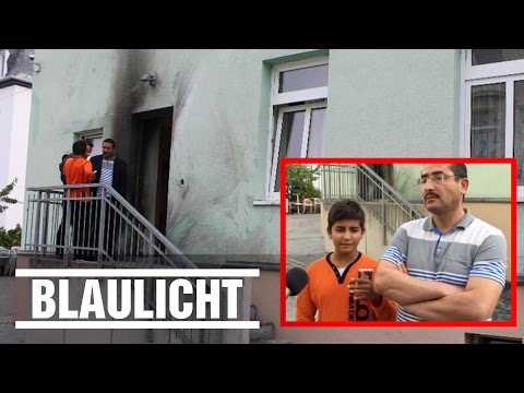 Deutschland: Dresden - Anschlag auf Moschee  Junge h ...