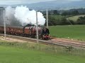 6233 Duchess of Sutherland on The Citadel Express 6233 Duchess of Sutherland on The Citadel Express