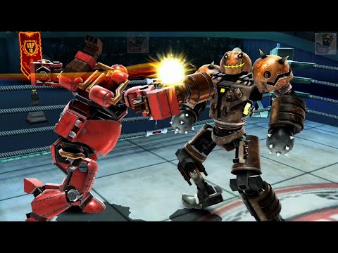 REAL STEEL WRB Fat Boy VS Atom & Bio War & Ambush & Hollowjack