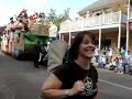 The Chalmette High School Marching Band performs 