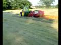 baling hay