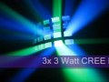 INVOLIGHT NL-400 LED Mega Derby mit 3x 3 Watt CREE LED's