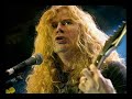 megadeth covers by pork
http://myspace.com/porktheband
http://www.pork.com.ar

----

lyrics for this video:

(foreclosure of a dream)
rise so high, yet so far to fall
a plan of dignity and balance for all
political breakthrough, euphoria's high
more borrowed money, more borrowed time
backed in a corner, caught up in the race
means to an end ended in disgrace
perspective is lost in the spirit of the chase

foreclosuer of a dream
those vivions never seen
until all is lost
personal holocaust
foreclosure of a dream

(youthanasia)
i can't help but think
i can't help but think
i can't help but think
someone's forsaken you and me

(99 ways to die)
if i see the morning hours
i'll have one more yesterday
take life from tomorrow
cause i've burned out my today

if i get up to the top i know
i'll just go back downhill
gotta' terminal future
and it's time to write my will

down another glass of courage
and a shot of thorazine

we're not ready to see you yet
99 ways to die
we're not ready to see you yet

(psychotron)
part bionic
and organic
not a cyborg,
part bionic
and organic
not a cyborg,
call him psychotron

(diadems)
one man rules the earth
and rides the seven-headed beast
ten diadems, to rule them all, to crown them all
the world, religion at his feet

dreams are told of dreams of old
this day will surely come
so run my child and hide your face
once you've been marked it's finished, done

(sweating bullets)
sweating bullets)

(addicted to chaos)
who will help me up?
where's the helping hand?
will you turn on me?
is this my final stand?

in a dream i cannot see
tangled abstract fallacy
random turmoil builds in me
i'm addicted to chaos

(hangar 18)
wellcome to our fortress tall
take some time to show you around
impossible to break these walls
for you see the steel is much too strong
computer banks to rule the world
instruments to sight the stars

possibly i've seen too much
hangar 18 i know too much

(end from 