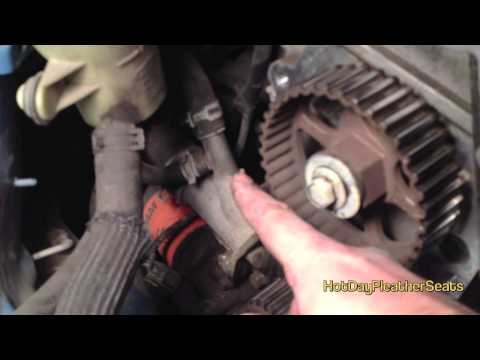 How to replace a water pump & timing belt on a Ford Focus
