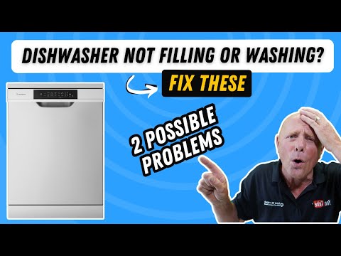 how to fix a zanussi dishwasher