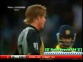 Jacob Oram Says fuck Off To Sri Lankan Player & Slams The Ball Onto Pitch