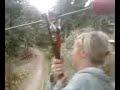 JPOC- GO APE- Wyre forest - Alice on the BIG ZIP LINE!!!
