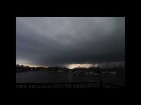 Lake Orion Michigan Storm/Tornado Time Lapse