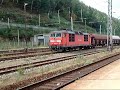 BR 143 und BR180 in Bad Schandau