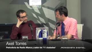 Axel Torres, autor de ''11 ciudades'. 15-4-2013