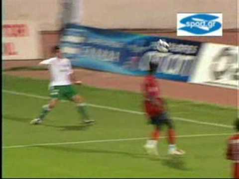Goles de Manucho con el Panathinaikos