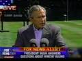 president bush makes his position clear