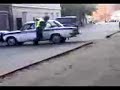 Russian gangsters on Gelandwagen vs. russian police