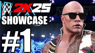 WWE 2K25 Showcase Gameplay Walkthrough Part 1
