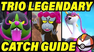 TEAL MASK LEGENDARY POKEMON LOCATIONS! Catching The Toxic Trio In Pokemon Scarlet and Violet DLC! by Verlisify