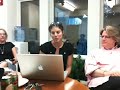 Nicole gives the iVolunteer elevator pitch