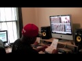 CHRIS LEE IN A BEATMAKING SONGWRITING RECORDING SESSION