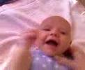laughing