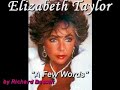 i have included some memorable interview clips with dame elizabeth taylor as a guest from the period of circa 1986 through 2006. please enjoy this series of short interviews as elizabeth searches her soul and touches upon her personal history, her self image and self esteem, her loved ones and family and always aids. she reviews her own personal timeline regarding her battles with aids fundraising and making certain that important people listened. there is a shy quality that we see, far from the zealous characters she has portrayed onscreen. elizabeth taylor talks openly and honestly in detailing some of the difficulties that she has survived in life. she is a true survivor in every sense of the word. upon watching these clips myself, i fell in love with her all over again. she definitely leaves her ego at the front door as she approaches some deep subject matter all in an effort to allow us to know and understand the real elizabeth taylor, and not the elizabeth taylor we read about in the tabloids. her honest is refreshing and it suits her so well. again, enjoy the upcoming, 