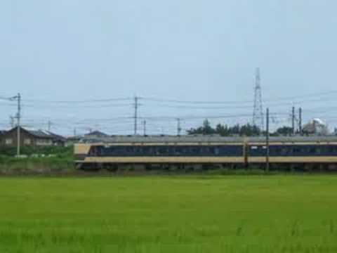 583系 快速みちのく号＠宮城県岩沼市