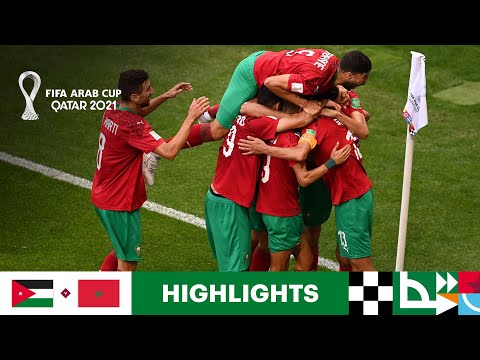 Jordan v Morocco | FIFA Arab Cup Qatar 2021 | Matc...