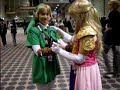 Link and Zelda dance