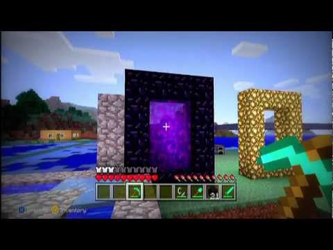how to make a nether portal i minecraft