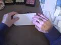 Resist techniques with rubber stamps