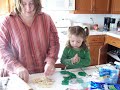 Yvie, Mom and Cookies 2005