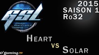 GSL 2015 - Code S : Ro32 - Groupe H - Match 1
