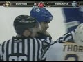 Shawn Thornton vs Jamal Mayers Nov 17, 2008