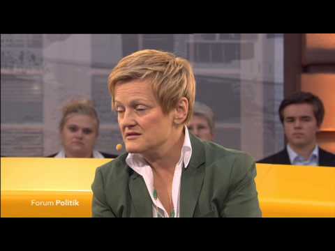 Renate Künast im FORUM POLITIK zur Finanzkrise und dem Bildungssystem 15.05.13