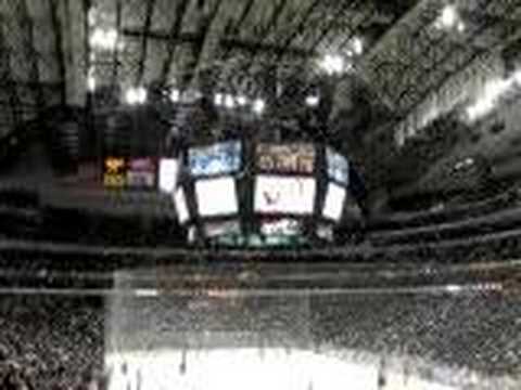 spectrebilly - Lucky row giveaway at Dallas Stars game - Nov 16, 2007.