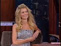 marisa miller interview on jimmy kimmel live. her husband was also on the show.