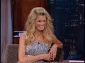 marisa miller interview on jimmy kimmel live. her husband was also on the show.