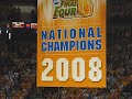 2008 Tennessee Lady Vol Banner to the Rafters