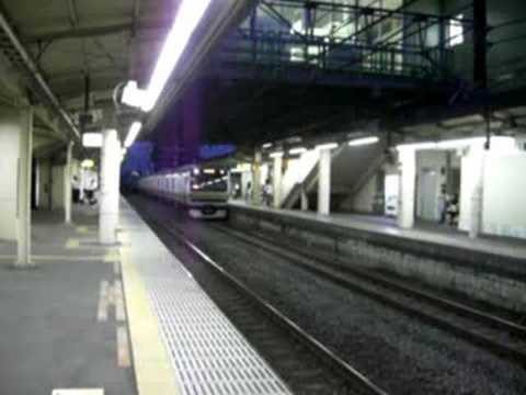 JR東日本 宇都宮線E231系 石橋駅到着