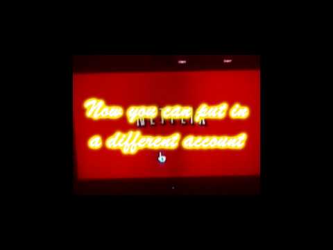 how to sign off netflix on wii u