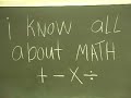 What You Know About Math? What You Know About Math?