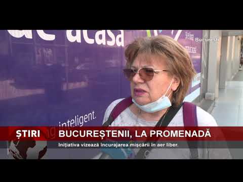 Bucureştenii, la promenadă