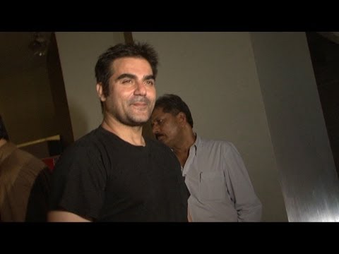 Arbaaz Khan and Others at Screening of Movie Queen