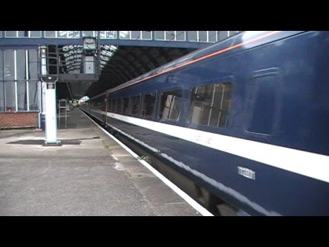 National express 225 train Departing Darlington.