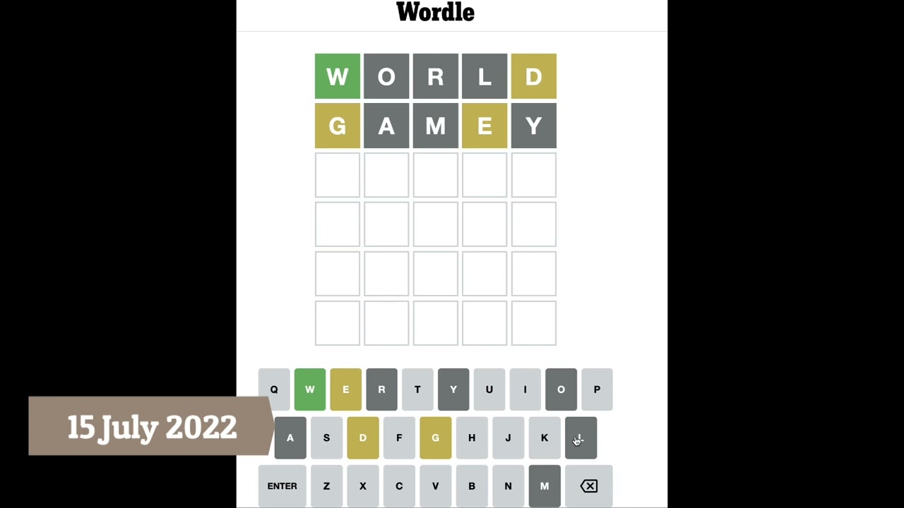 Today’s Wordle Answer for July 15th, 2022 Puzzle 391 Hints, Clues, and