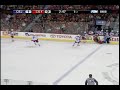 Kris Beech hits Dion Phaneuf